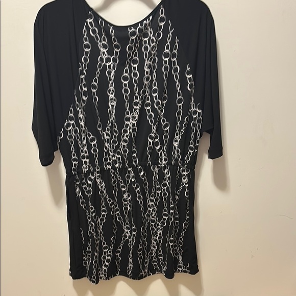 Banana Republic Black and White Women's Top - Picture 4 of 5